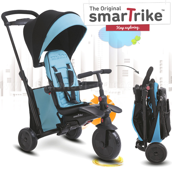 * 2022 Smart Trike   smarTfold 6  1 STR3 Blue 5021833
