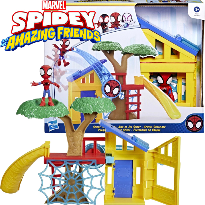* Hasbro Marvel Spidey Amazing Friends  Spidey Playground F9352