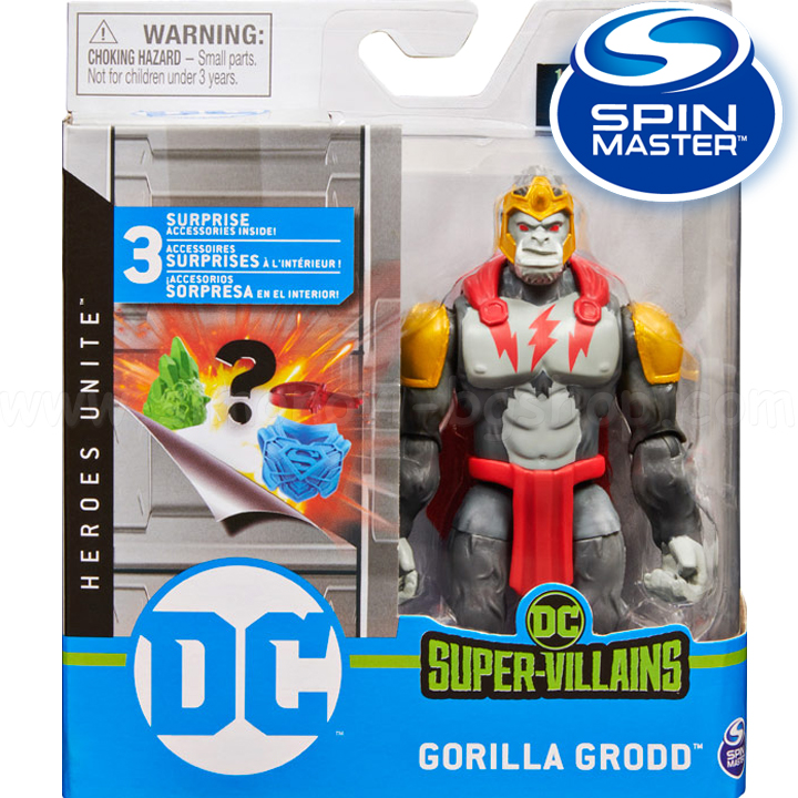 DC Universe Superheroes     10 Gorilla Grodd 6056331
