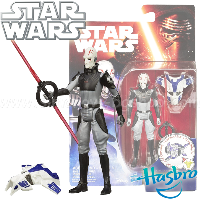 Hasbro Star Wars Action Figure Space Mission The Inquisitor B3445