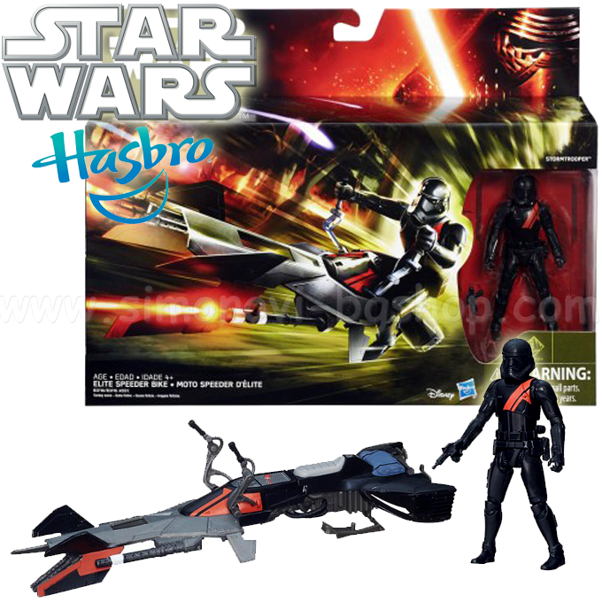 Hasbro Star Wars Feature set Elite Speeder Bike and Stormtrooper