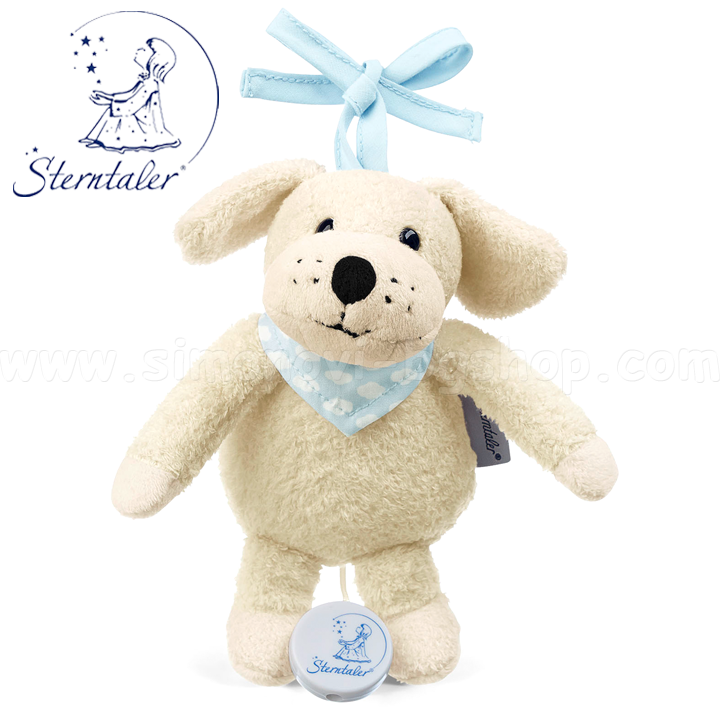 Sterntaler Harley mini musical toy dog 6001627