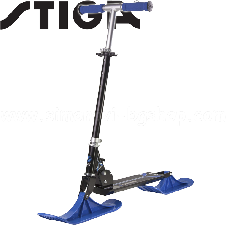 * Stiga   SNOW KICK Black/Blue 75-1118-59