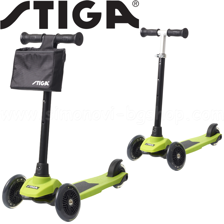 *Stiga   Mini Kick SUPREME SCOOTER Green