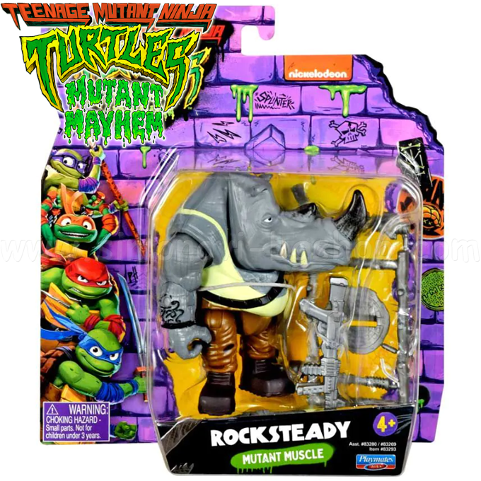 *  Ninja Turtles     " " Rocksteady