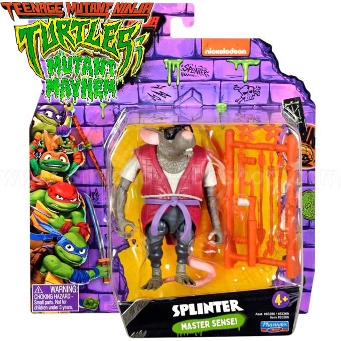* Ninja Turtles     " " Splinter 8