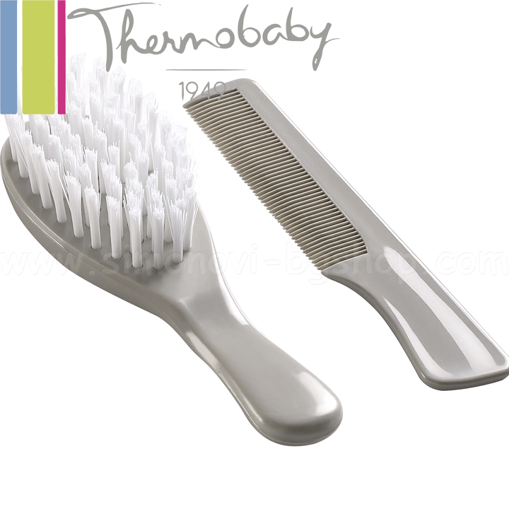 Thermobaby Set of brush and hair comb Gray 2141095