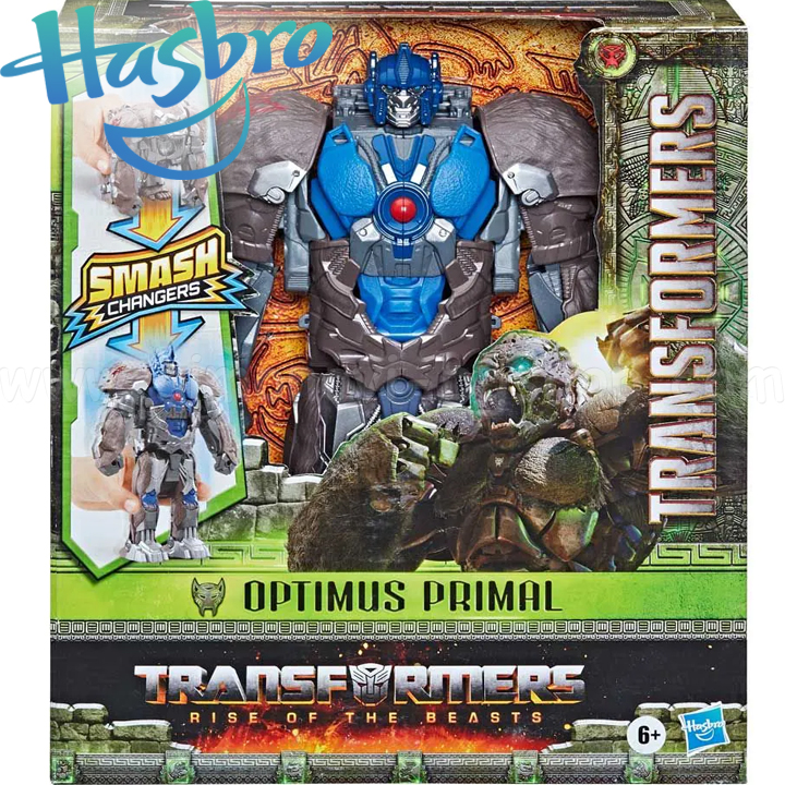 *Hasbro Transformers Rise of the Beasts  Smash Changer Optimus Primal F3900
