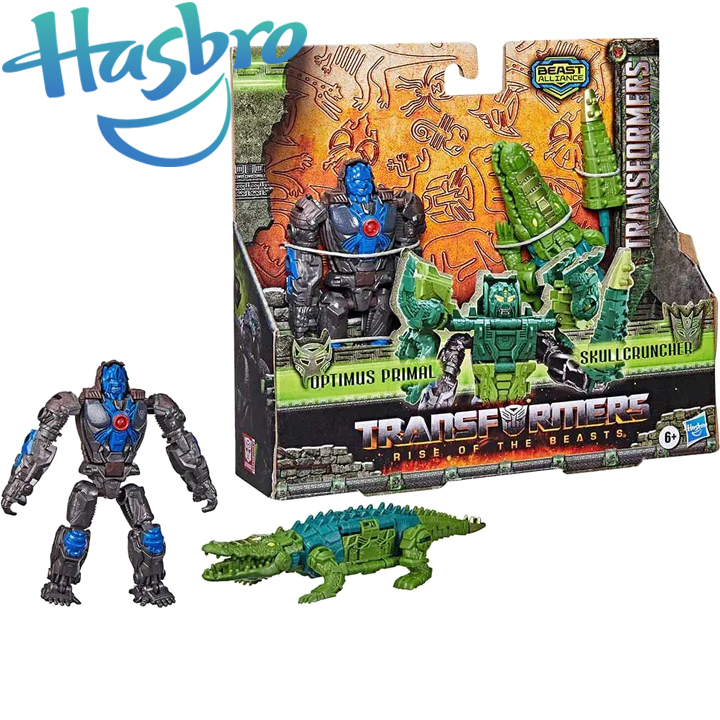 *Hasbro Transformers Rise of the Beasts Optimus Primal   Skulcruncher