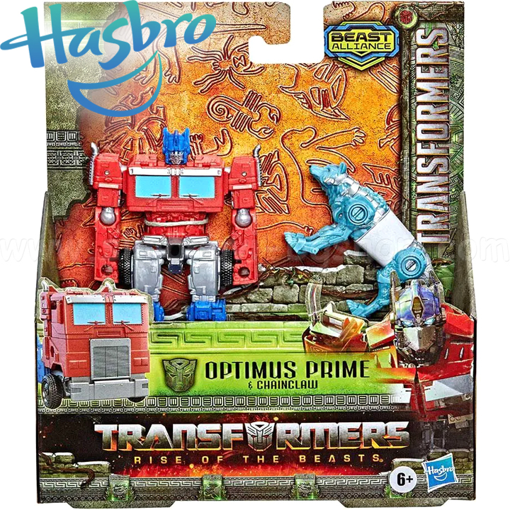 *Hasbro Transformers Rise of the Beasts  Optimus Prime  Chainclaw38975
