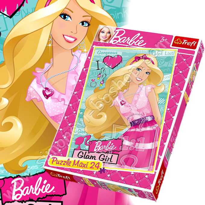 Trefl -   Barbie Glam Girl 24 