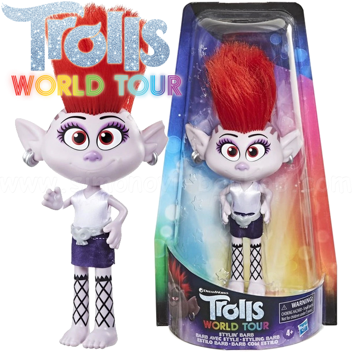 *Trolls World Tour   Stylin' Barb E8006