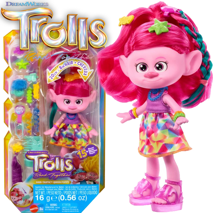 *Trolls Band Together   Hair-Tastic Queen PoppyHNF25