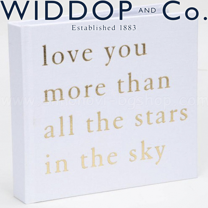 Widdop and Co. Bambino Linen photo album Love you more CG1014