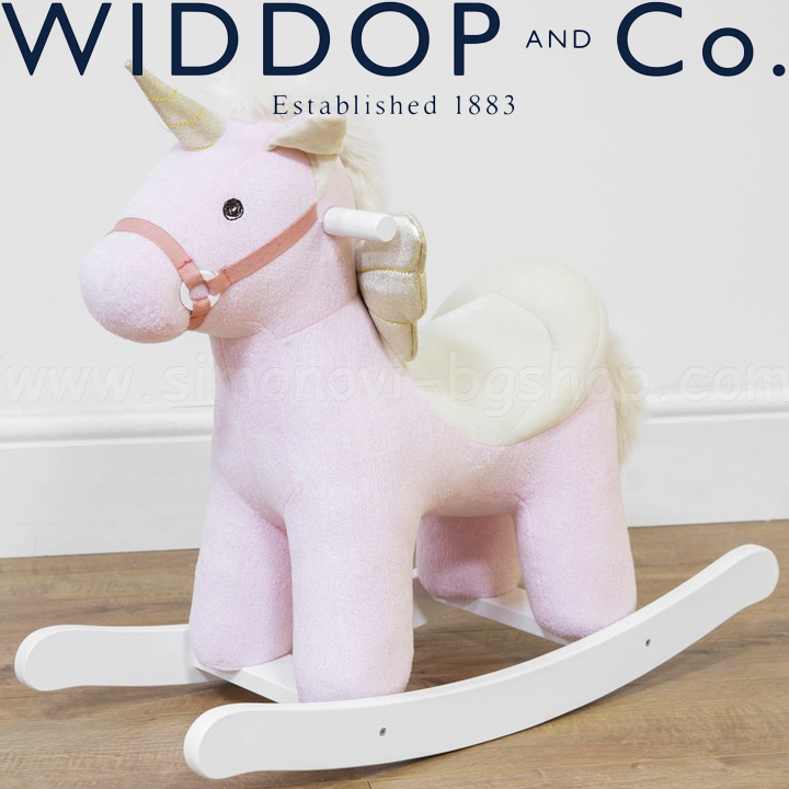Widdop and Co. Bambino Pink Unicorn CH249 Rocking Unicorn