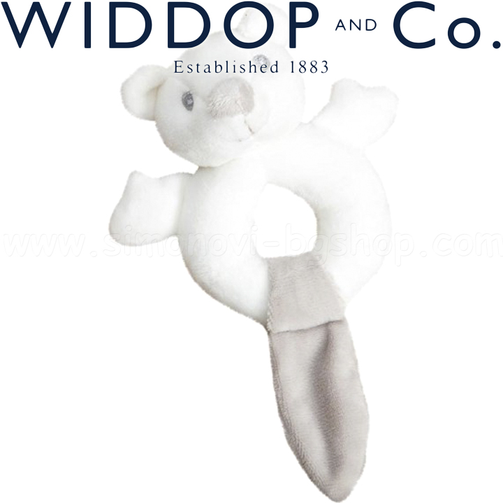 Widdop and Co. Bambino Plush rattle Teddy Bear CG1654