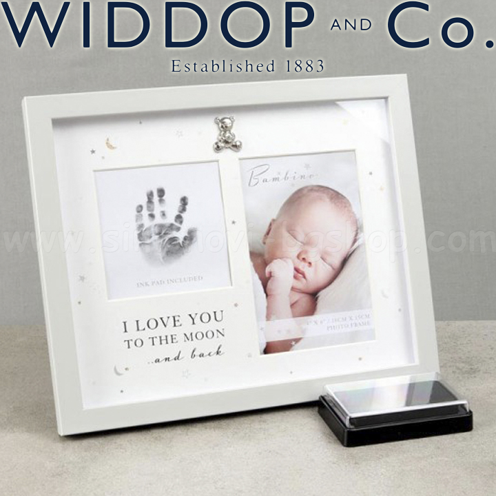 Widdop and Co. Bambino Photo frame with ink print CG1561