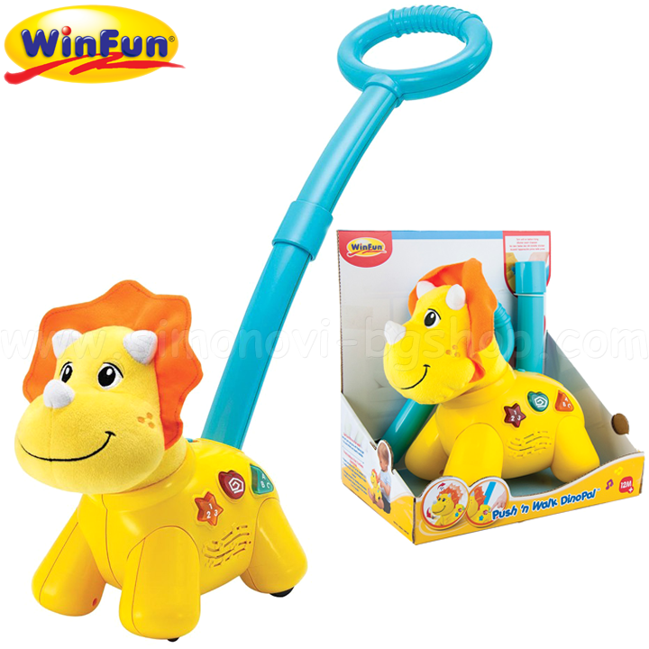 Winfun Push'n Walk Dinopal  Dinozavarche push with sounds 692