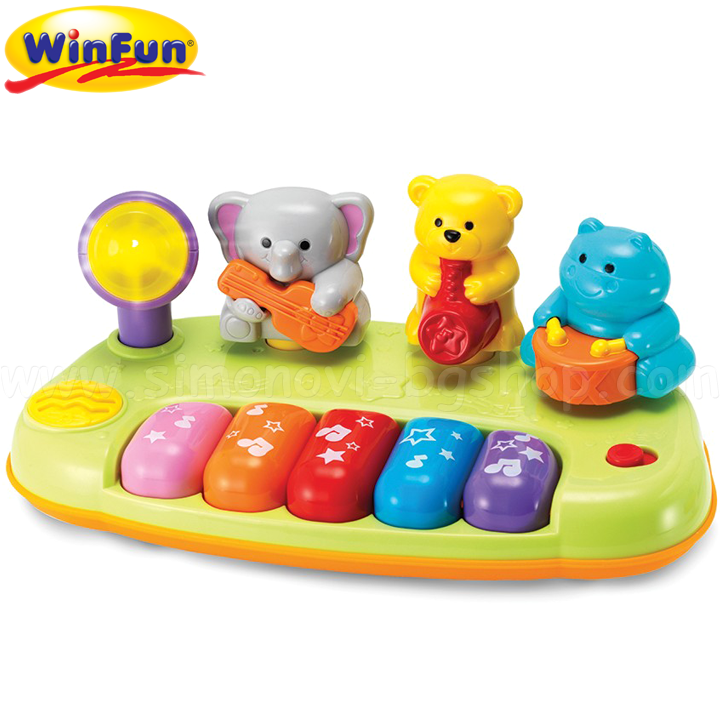 Winfun Beat Bop Baby  Children piano with animals JUNGLE 2012