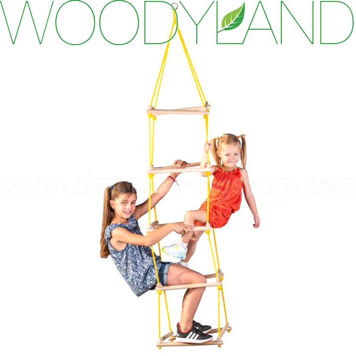 * Woodyland Climbing Rope Ladder 90129