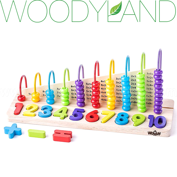 * Woodyland 90220 Number and Letter Math Calculator