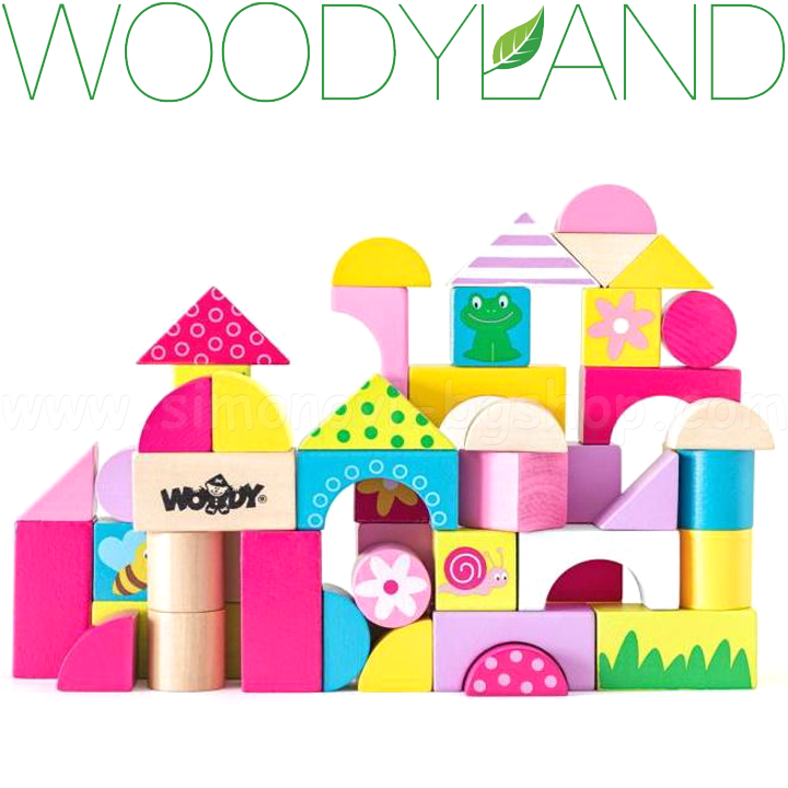 * WoodyLand Constructor din lemn Garden 91302