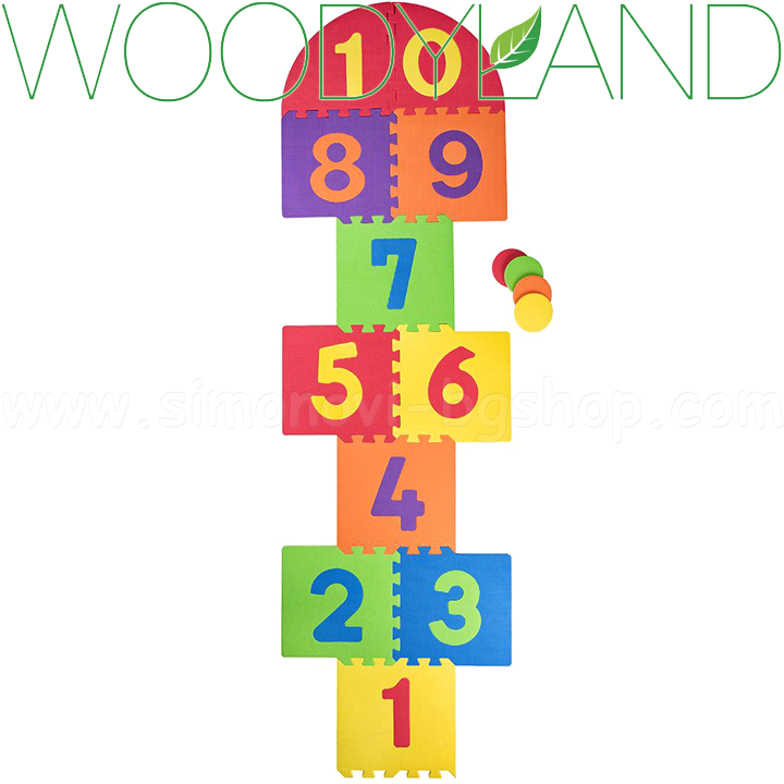 * Joc de puzzle WoodyLand Soft "Lady" 91629
