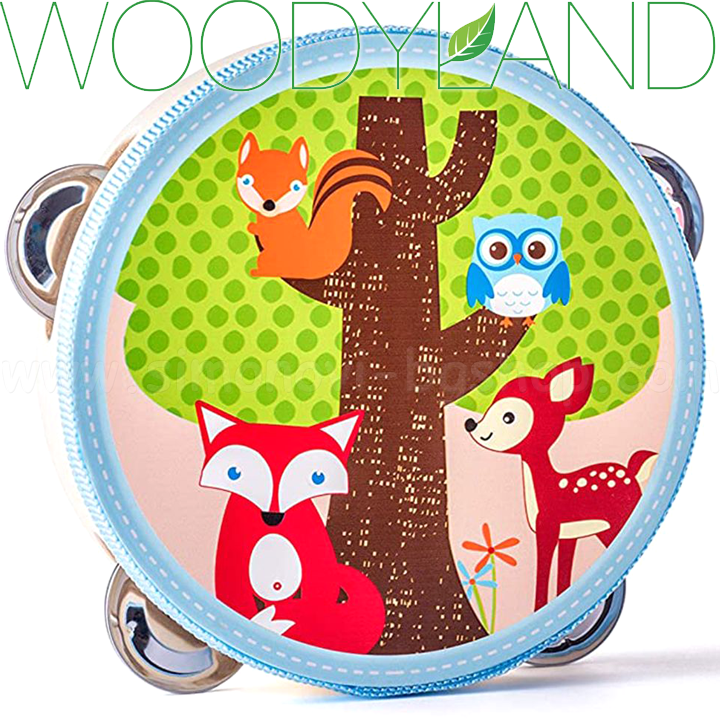 * Woodyland "Friends of the Forest" wooden playpen 91706