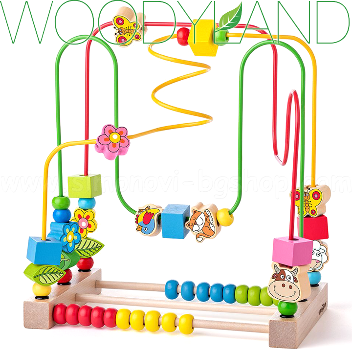* Woodyland Maze with abacus "Animals" 91932