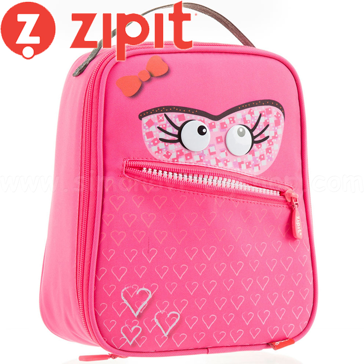 Zipit Food Bag Talking Monsters Pink 1095110235