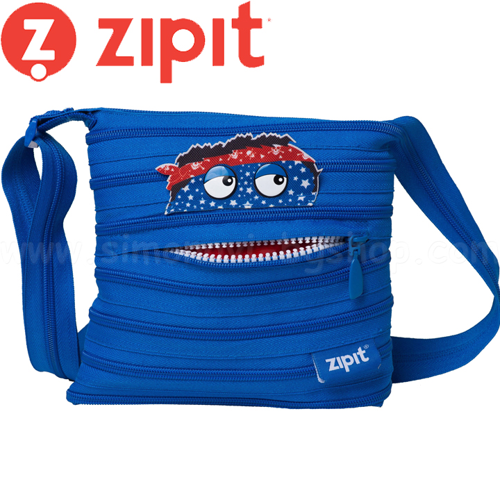 Zipit Bag Talking Monstar Blue 1095120035