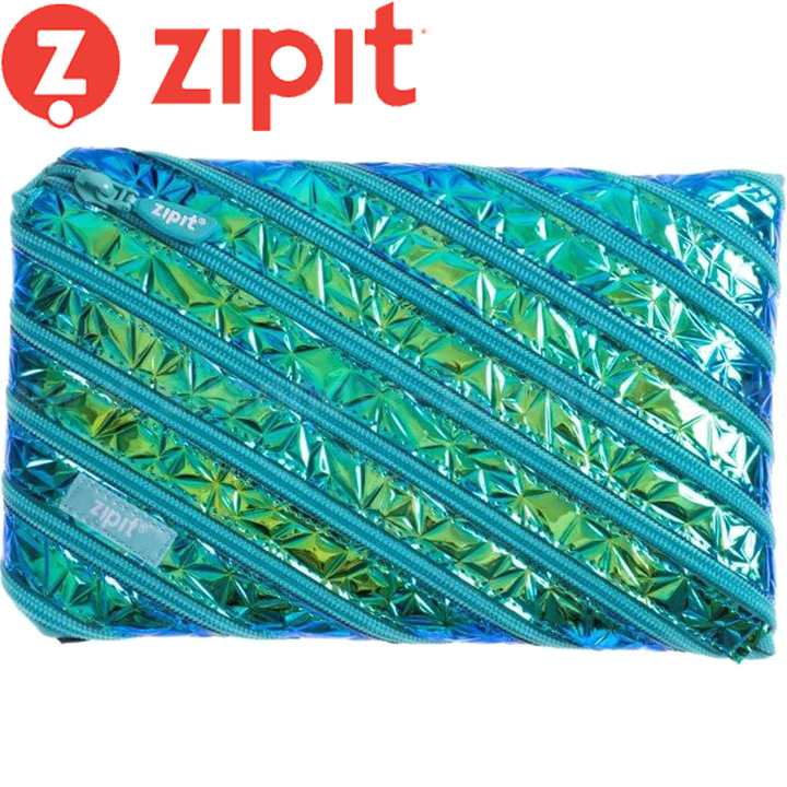 Zipit Large case Metalic Green 1095240268
