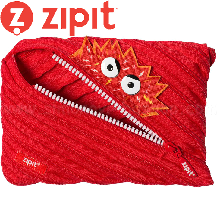 Zipit Large carrying case Talking Monstars Red 1095240140