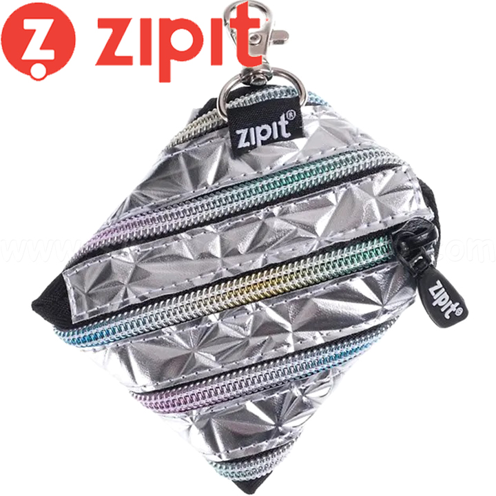 Zipit Small case Metalic Silver 1095240263