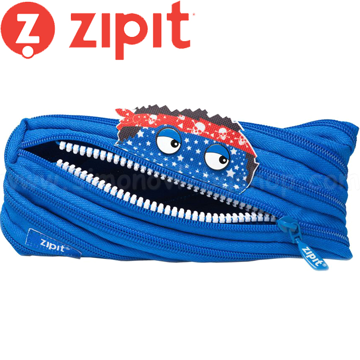 Zipit Medium case Talking Monstars Blue 1095240135