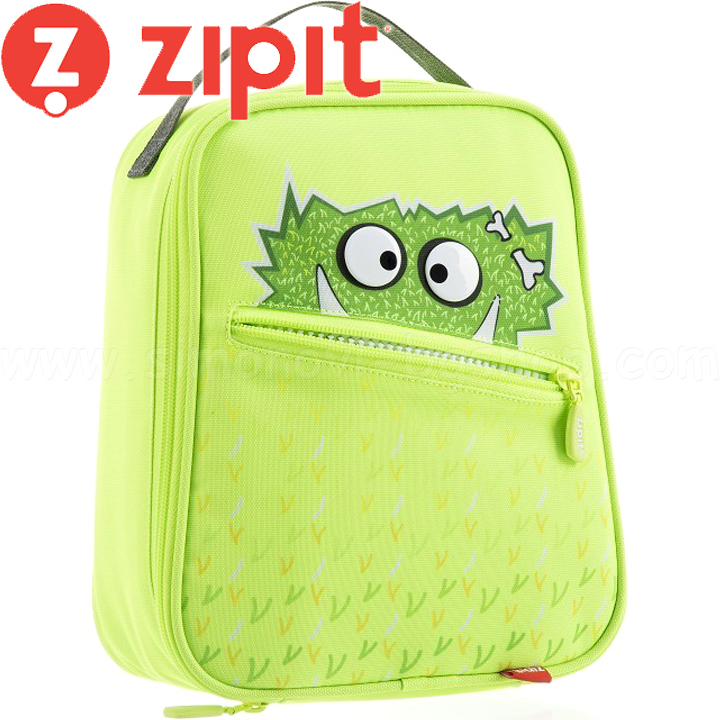 Zipit Food bag Talking Monstars Light Green 1095110236