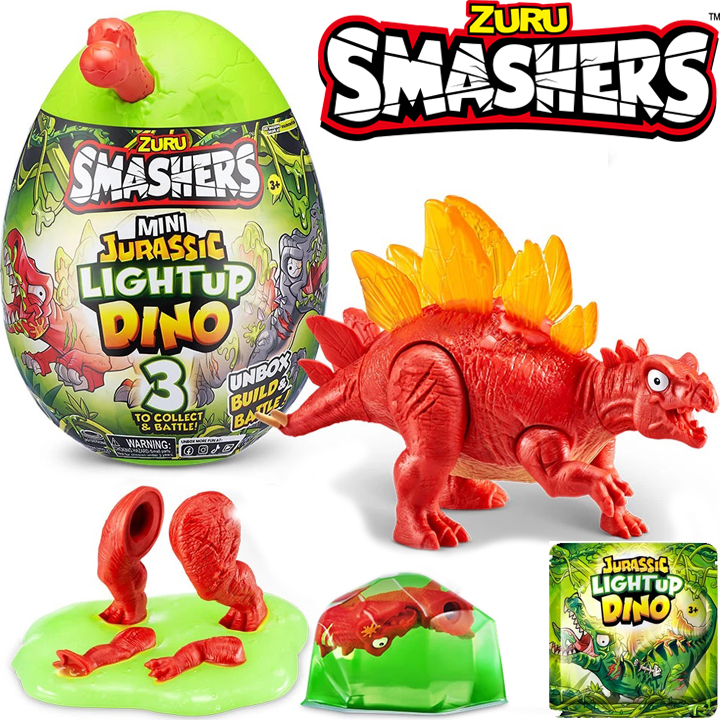 Zuru Smashers Mini Dinosaur Egg in Red 74107