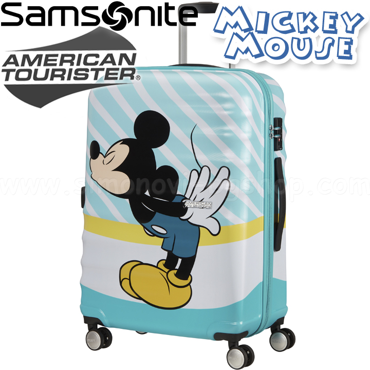 American Tourister   Disney Wavebreaker 67 Mickey Blue Kiss