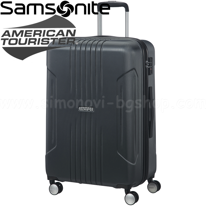 American Tourister by Samsonite Tracklite Black Track Sleeper 78 cm