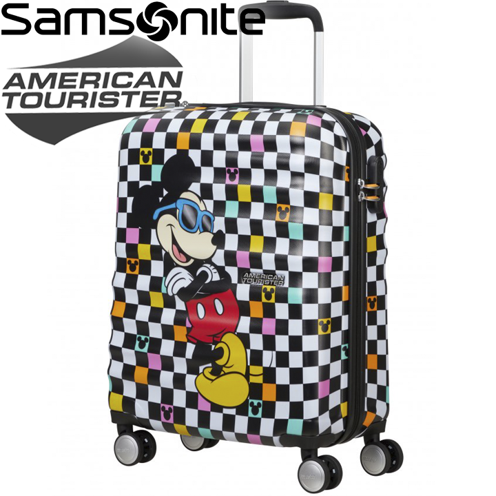 Samsonite Disney Wavebreaker   55 . Mickey Check American Tourister