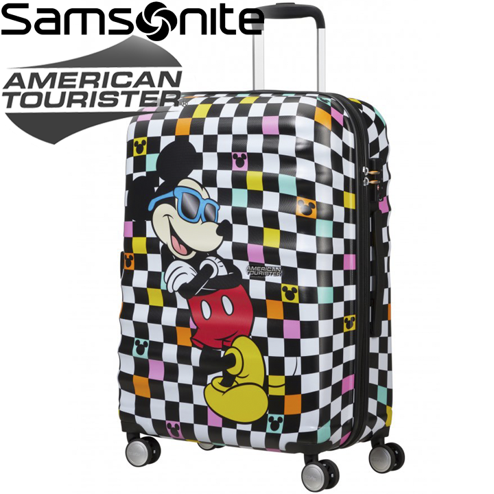 Samsonite Disney Wavebreaker   66 . Mickey Check American Tourister