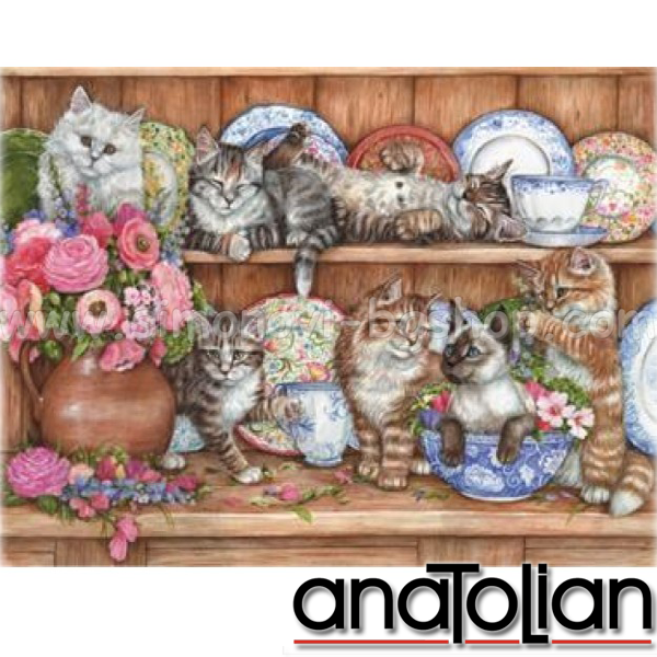 AnaToLian Puzzle naughty kittens 3158