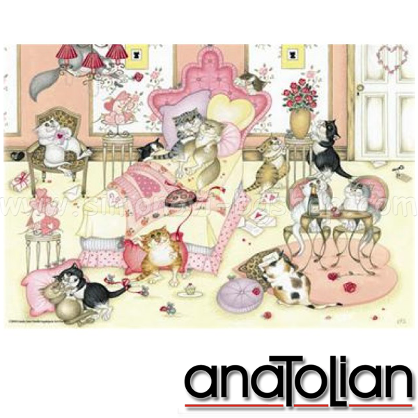 AnaToLian Puzzle Lovers Cats 3526