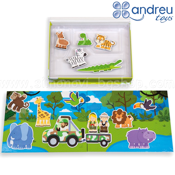 Andreu Toys - Magnetic jungle 16027