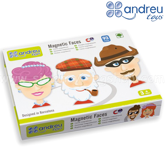 Andreu Toys - Magnetic persons 16 030
