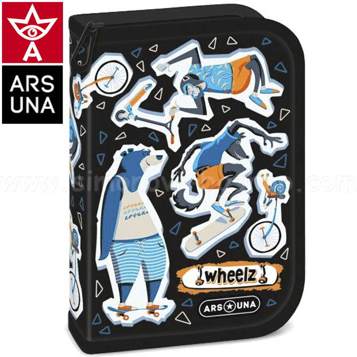 2023 Wheelz Single Zip Complete Toiletry Bag 53572622 Ars Una