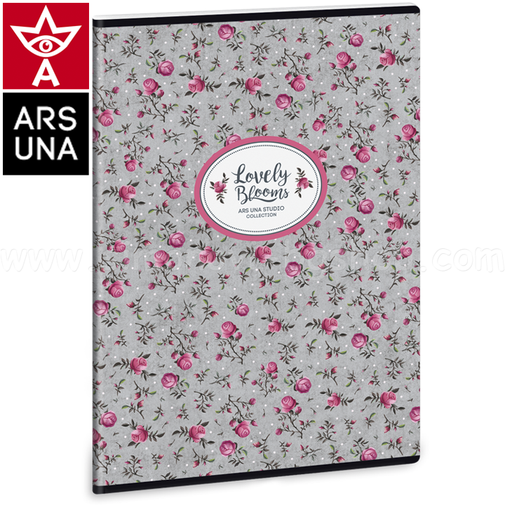 Ars Una Hârtie pentru Notebook A5 Trandafiri Rozi 93138666