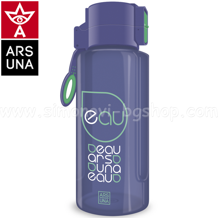 Ars Una Water Bottle 650ml. Violet 94758498