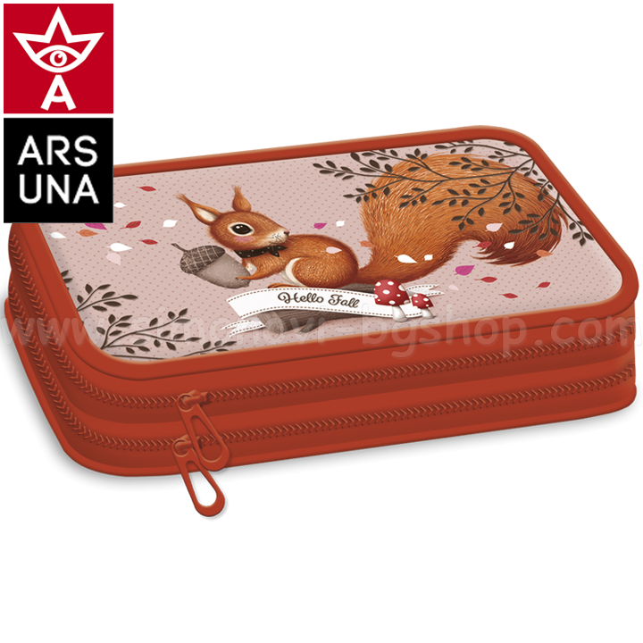 Woodland Magic pencil with two zipper 92668041 Ars Una