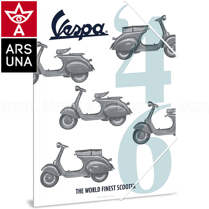 Folder Vespa cu elastic A4 90218804 Ars Una